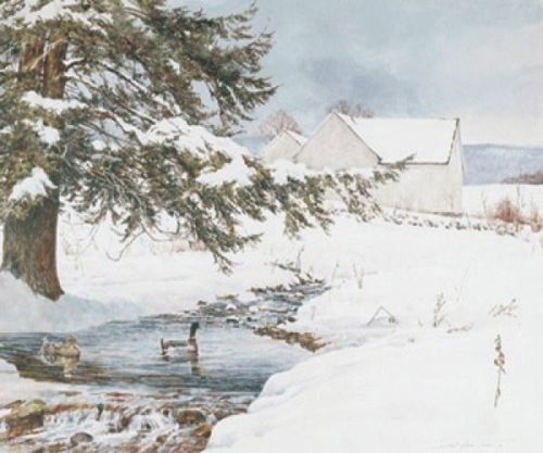 Keeping Home: Armstrong, David; Lithograph , Measures Approx: 17" x 12 1/4", Certificate of Authenticity