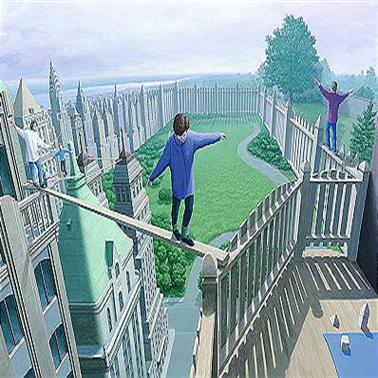 High Park Pickets: Rob Gonsalves Limited Edition Giclee on Canvas 250 s/n 26" h x 37" w