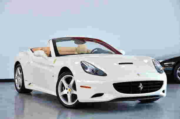 2011 White Ferrari California Base Convertible
