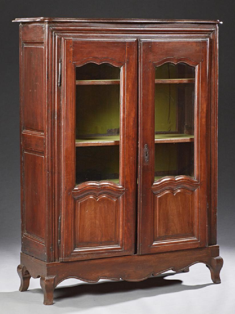 Louis XV Style Carved Oak Bookcase, 19th c., the (1 of 1)