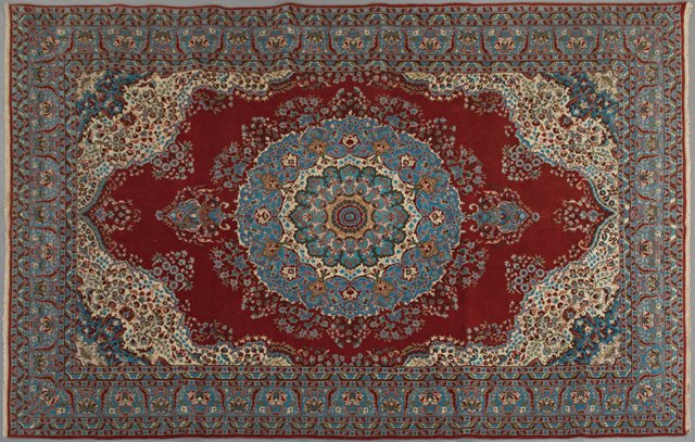 Persian Tabriz Carpet, 8' 9 x 12' 10. (1 of 1)