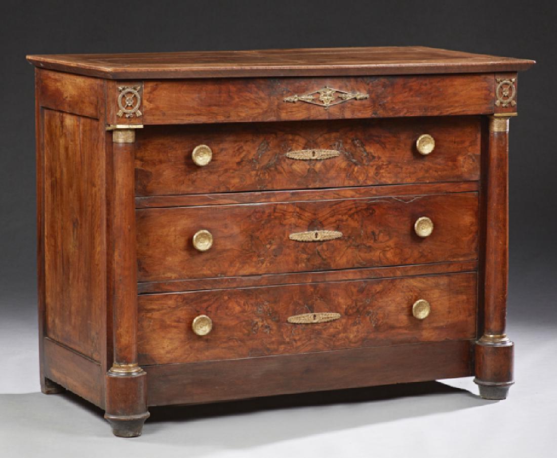 French Empire Style Carved Walnut Ormolu Mounted (1 of 1)