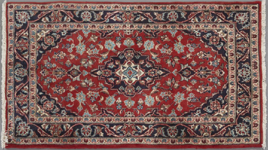 Semi Antique Persian Kashan Carpet, 3' 3 x 4' 11 (1 of 1)