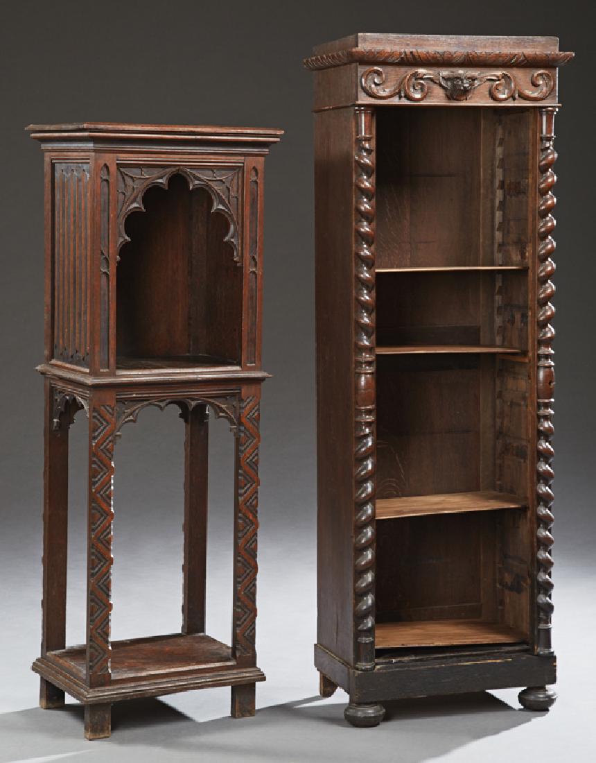 Two French Pieces, 19th c., consisting of a Gothic open (1 of 1)