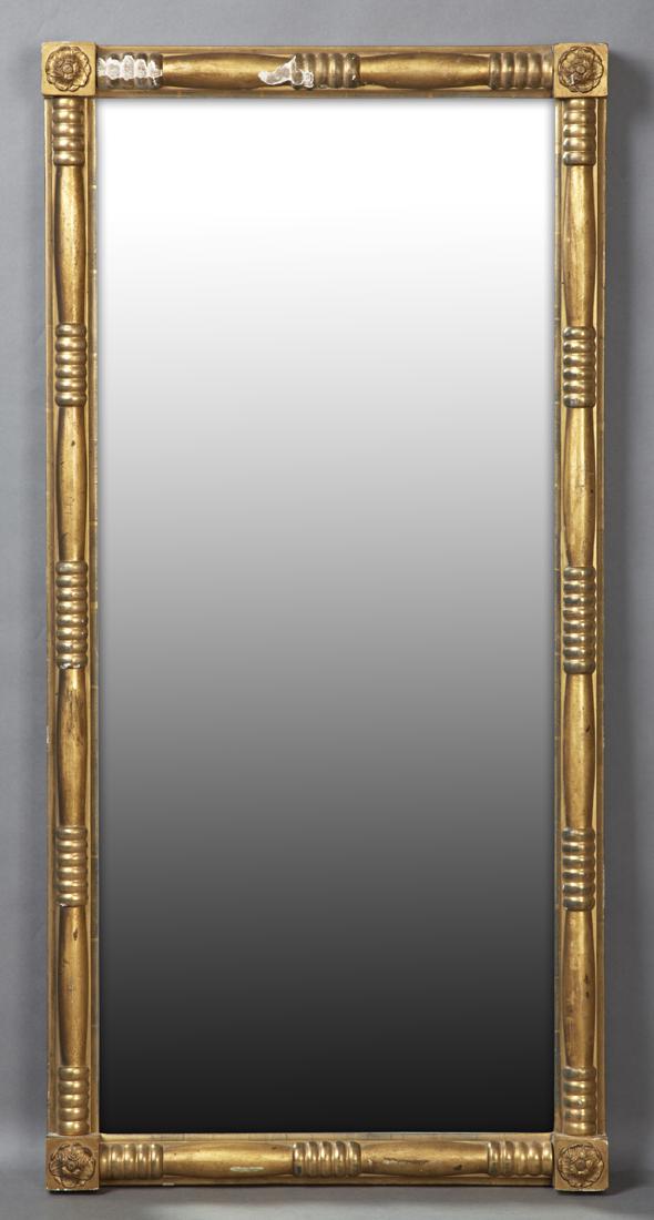 American Gilt and Gesso Landscape Mirror, 19th c., the (1 of 1)
