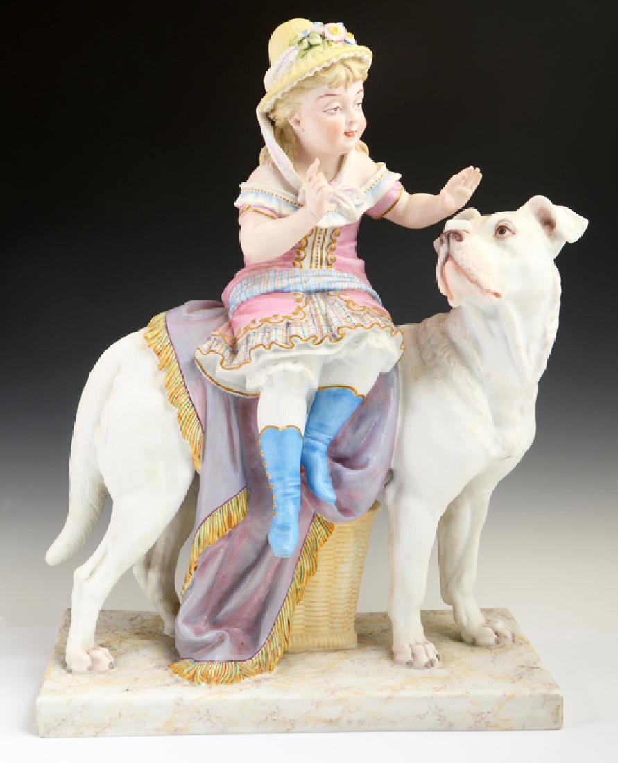 Large German Porcelain Figural Group, early 20th c., of (1 of 1)