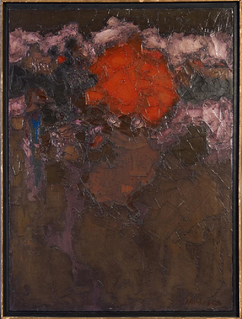 Frank Sardisco (1930-2006), "Abstract Flowers in a (1 of 1)