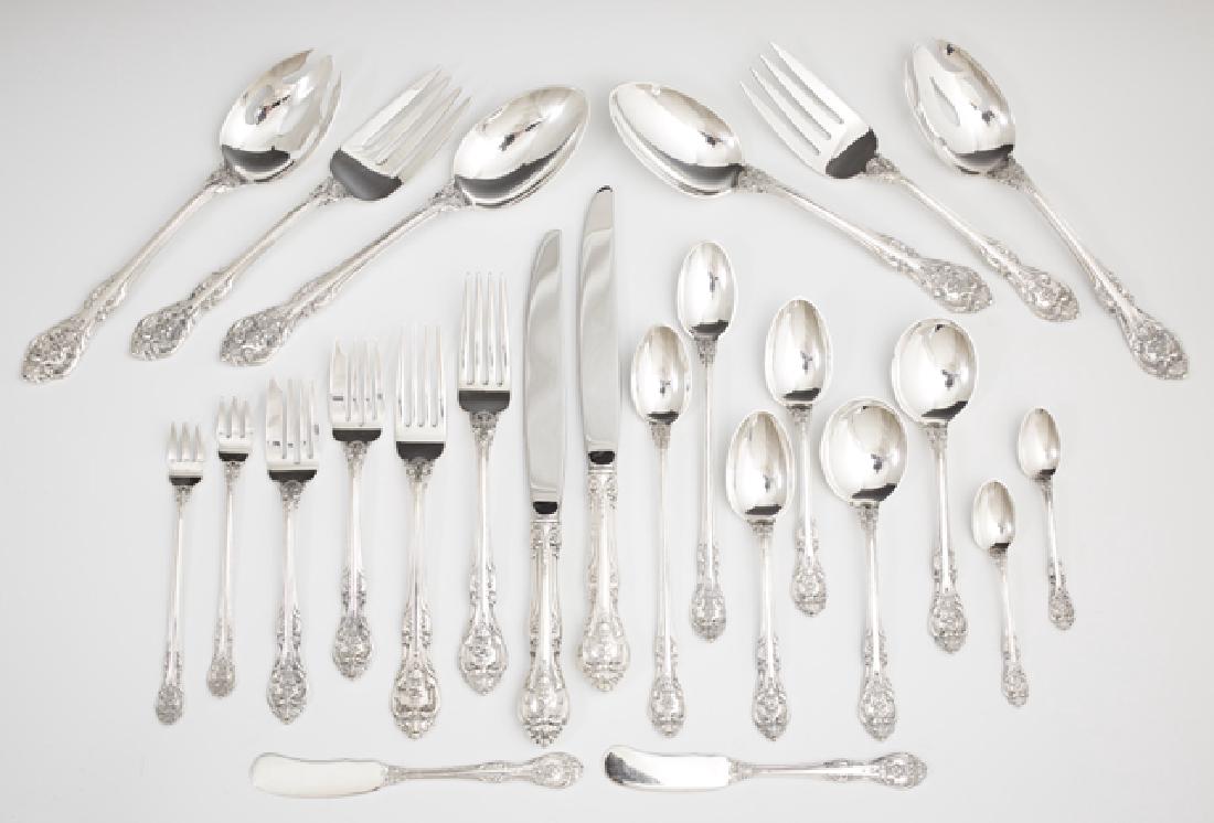 One Hundred Sixty Piece Set of Sterling Flatware, by (1 of 3)