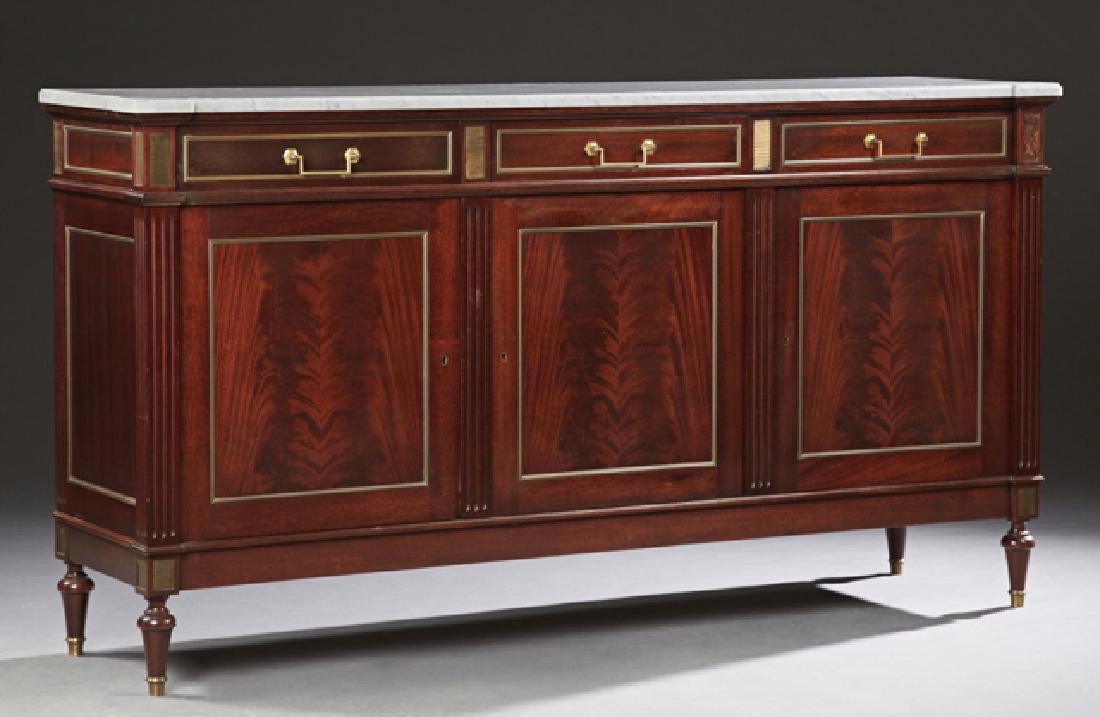 French Louis XV Style Carved Mahogany Ormolu Mounted (1 of 5)