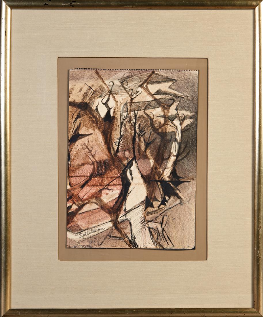 Syd Solomon (1917-2004, American), "Abstract," mixed (1 of 1)