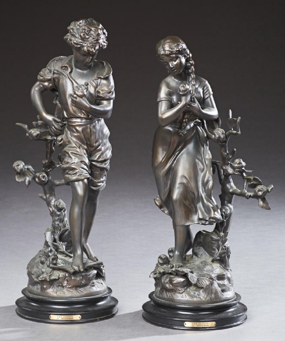 Marturin Moreau (1822-1912, French), "Les Amants," c. (1 of 1)