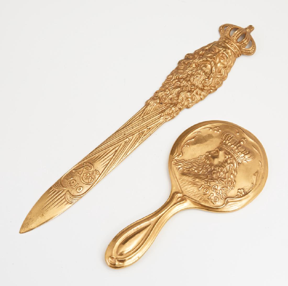 Mardi Gras- Two Ball Favors, Rex, consisting of a (1 of 1)