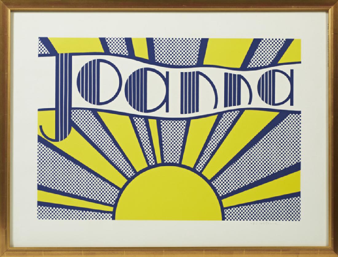 Roy Lichtenstein (1923-1997), "Joanna," offset (1 of 1)
