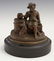 French School, "Reville," 19th c., patinated bronze