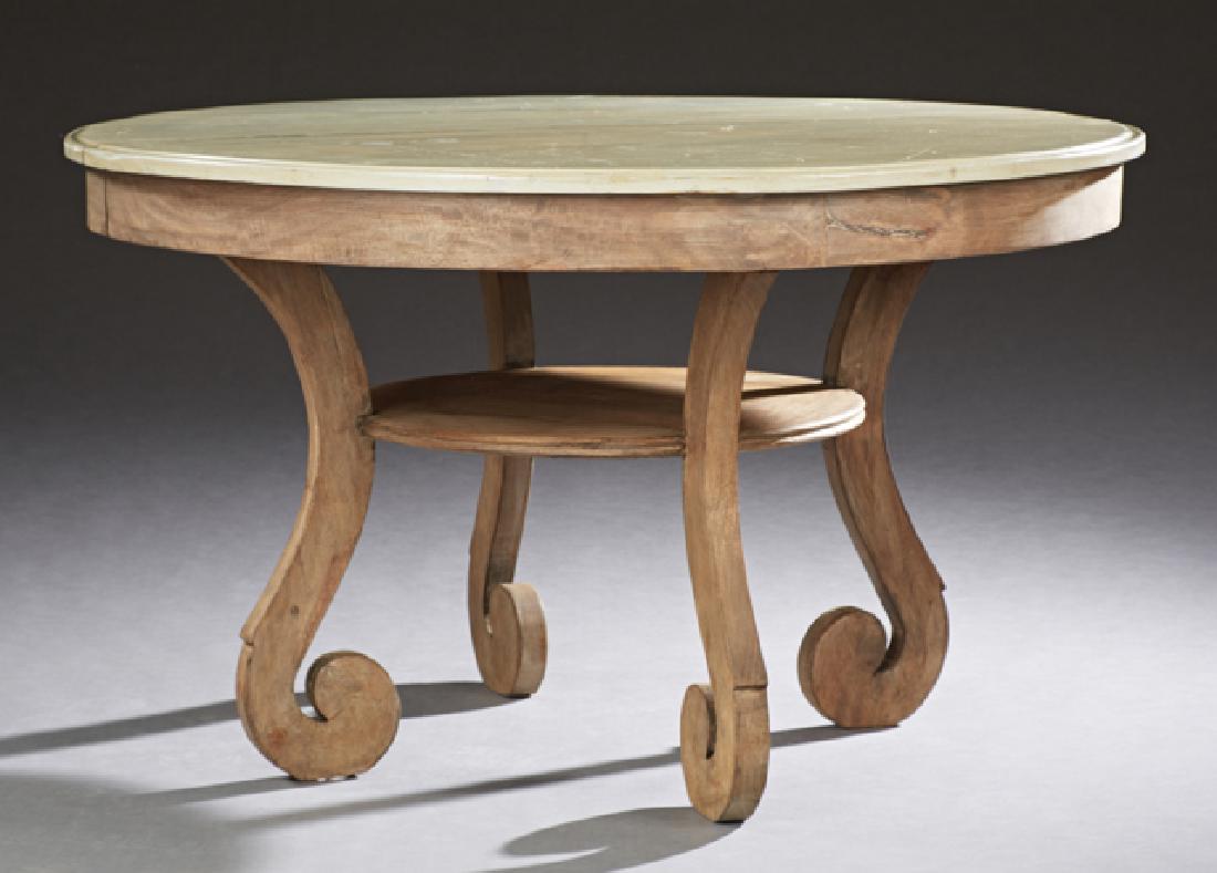 French Louis Philippe Carved Beech Polychromed Dining (1 of 1)