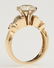 18K Yellow Gold Diamond Engagement Ring, with a round - 2