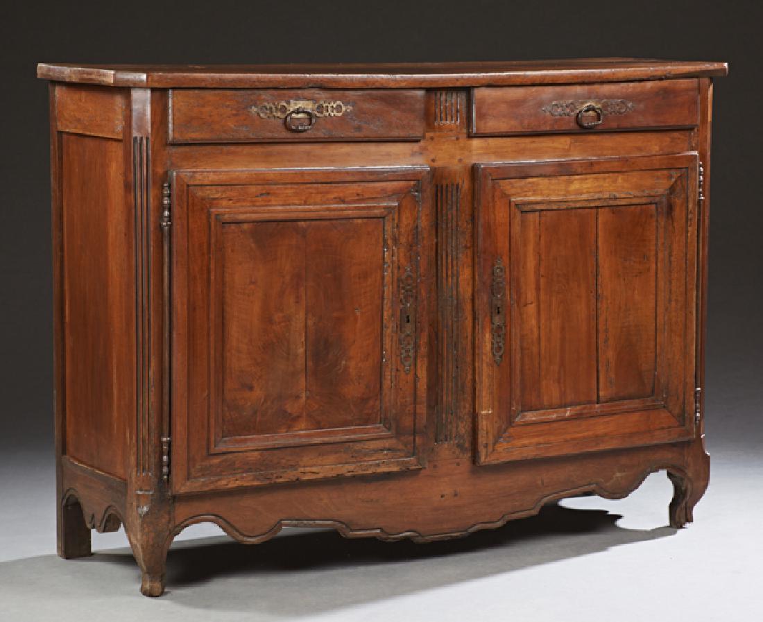 French Louis XV Style Carved Walnut Sideboard, early (1 of 1)
