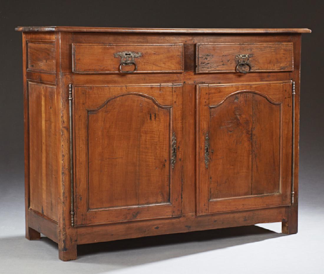 French Louis XIV Style Carved Cherry Sideboard, early (1 of 1)