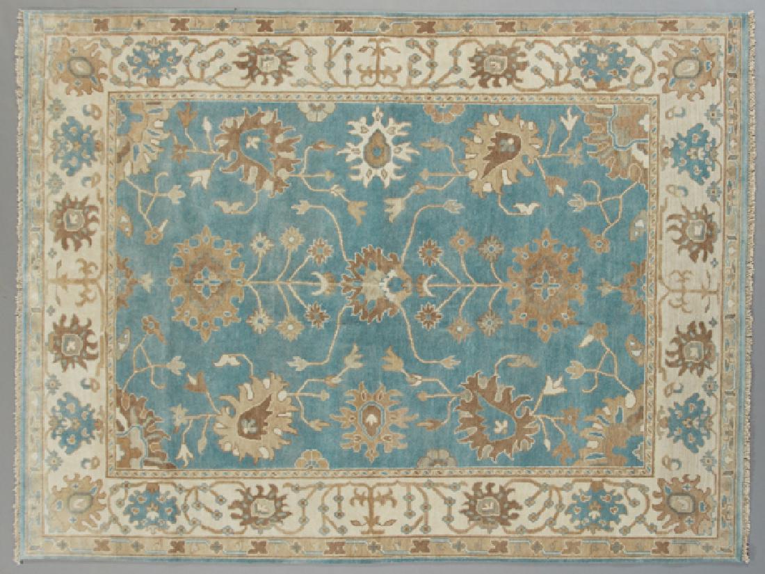 Turkish Angora Oushak Carpet, 8' x 10'. (1 of 1)