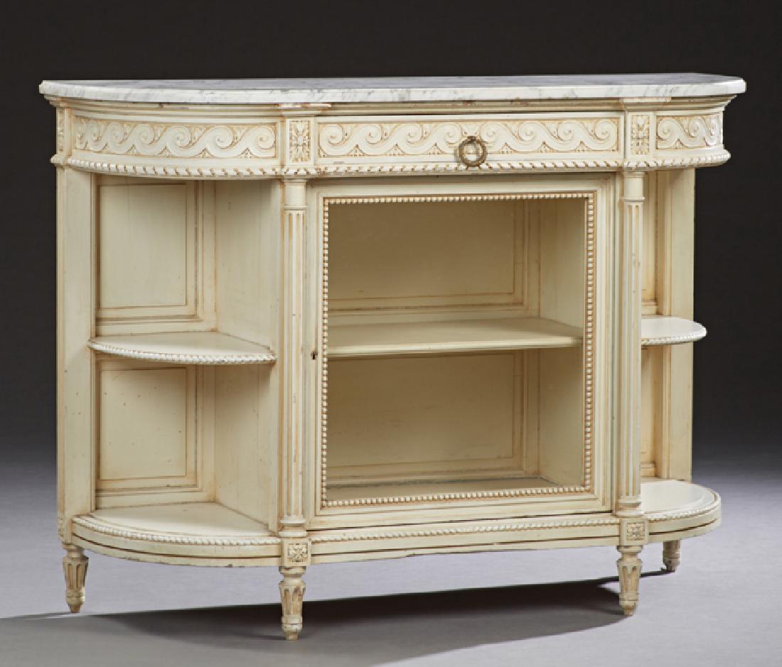 French Polychromed Louis XVI Style Marble Top (1 of 1)