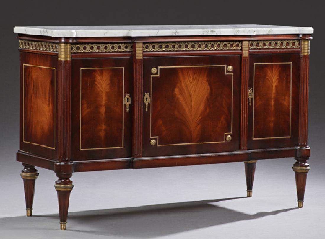 French Ormolu Mounted Louis XVI Style Carved (1 of 10)