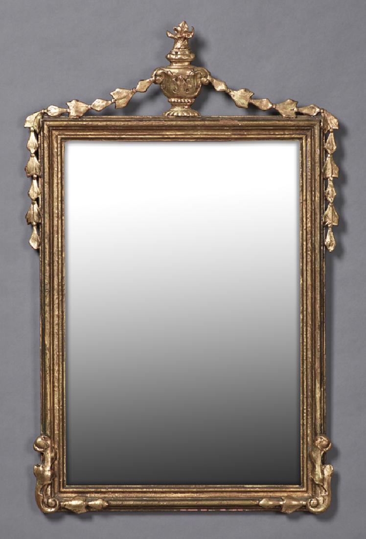 Carved Giltwood Neo-Classical Mirror, late 19th (1 of 1)