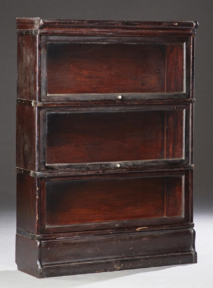 Three Stack Globe Wernicke Bookcase, c. 1910, now (1 of 6)