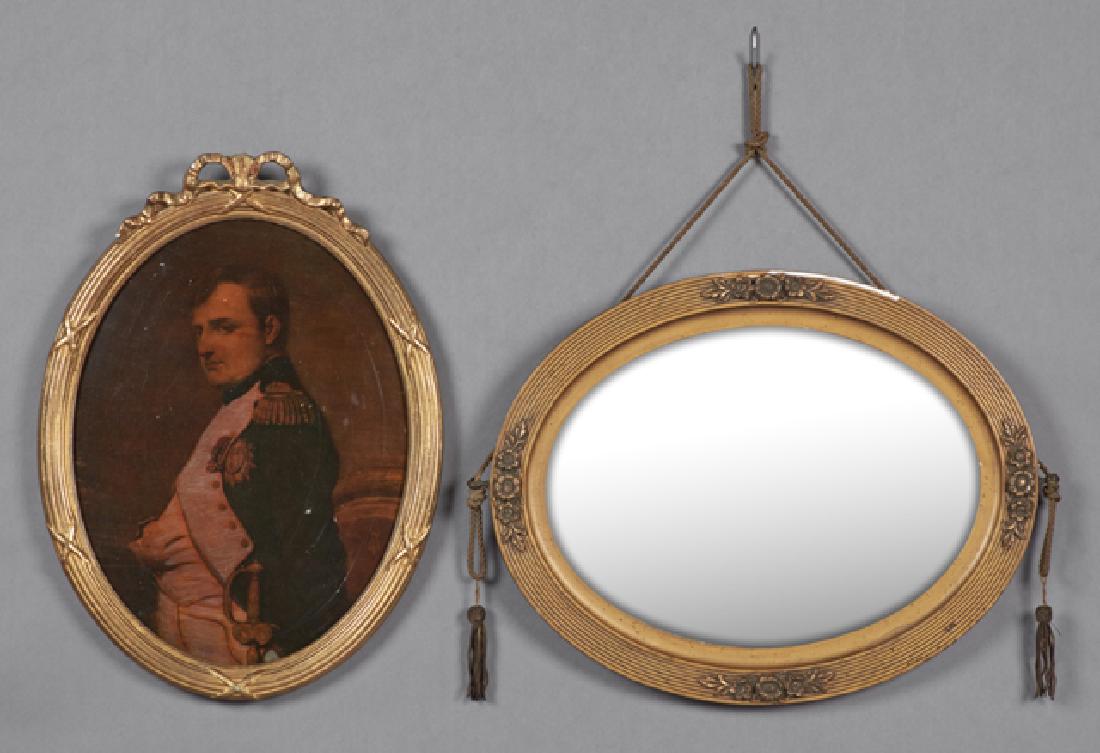 Two Oval Gilt and Gesso Frames, early 20th c., one (1 of 1)