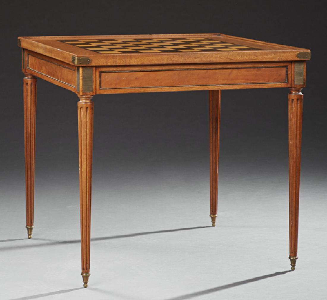 French Louis XVI Style Ormolu Mounted Carved Walnut (1 of 2)