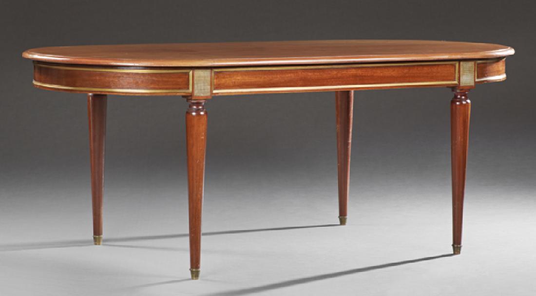 French Louis XVI Style Ormolu Mounted Mahogany Dining (1 of 10)