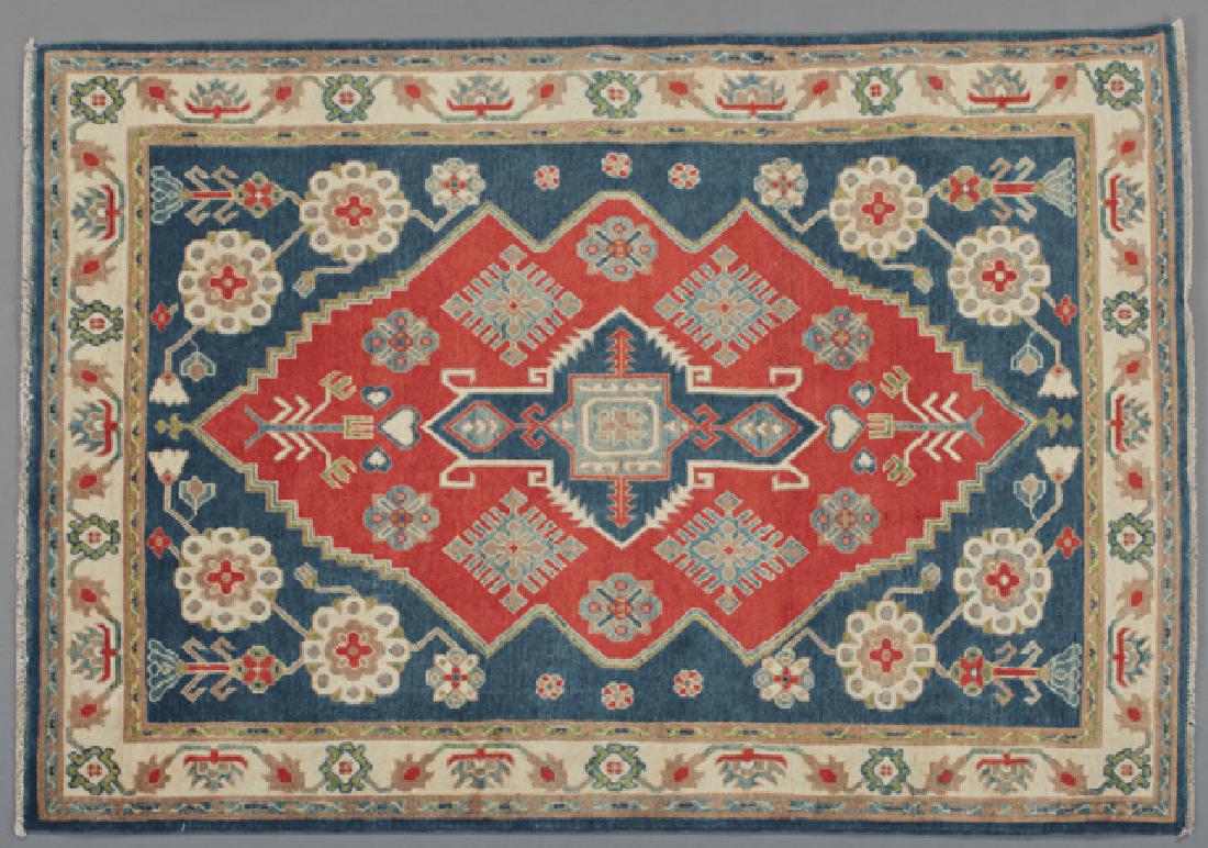 Uzbek Kazak Carpet, 4' 10 x 6' 6. (1 of 1)