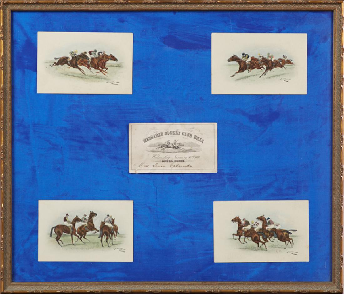 Rare Invitation to the Metairie Jockey Club Ball, (1 of 1)