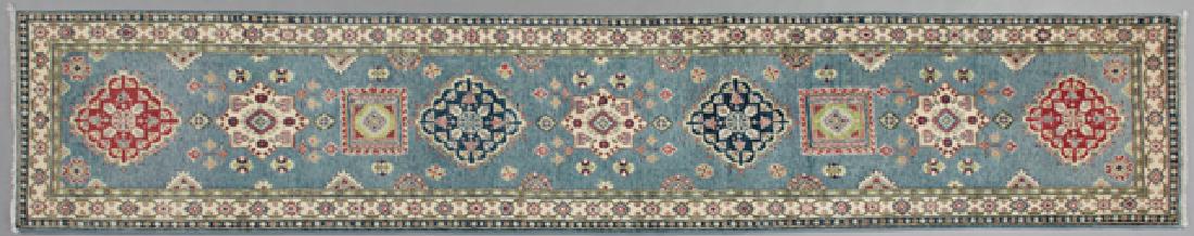 Uzbek Kazak Runner, 2' 8 x 12' 6.: Uzbek Kazak Runner, 2' 8 x 12' 6.