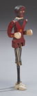 African American Folk Art Dancing Man Toy, early 20th - 2