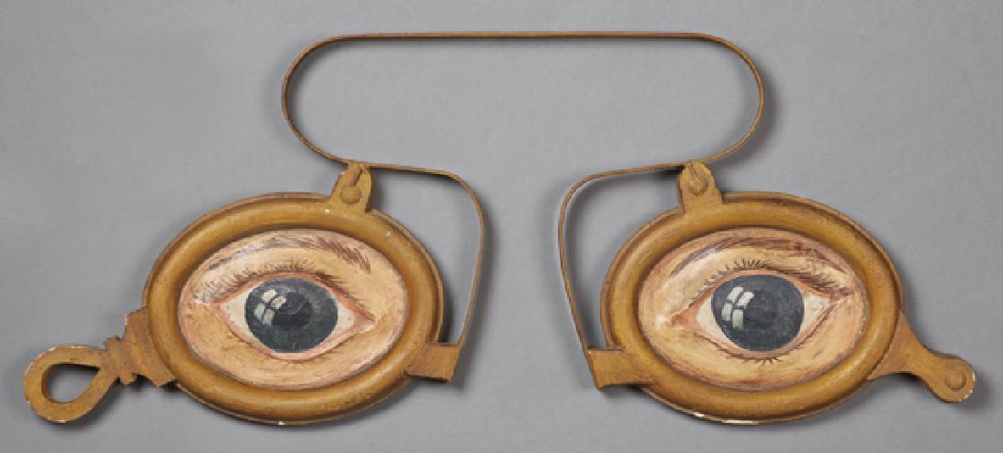 American Iron and Terracotta Optometrist's Trade Sign, (1 of 1)