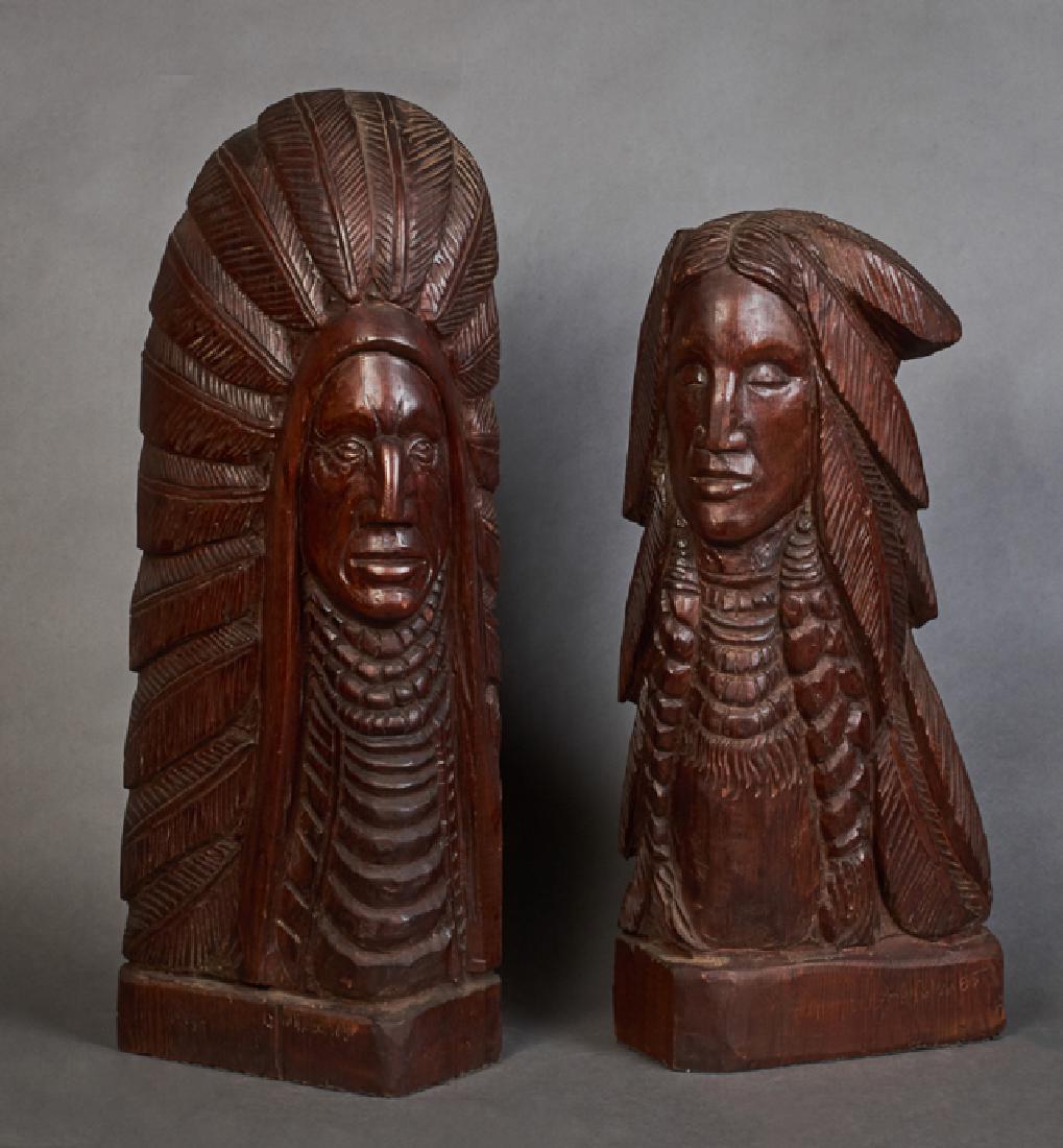 John Nelson (Canadian), "Indian with Feather (1 of 3)