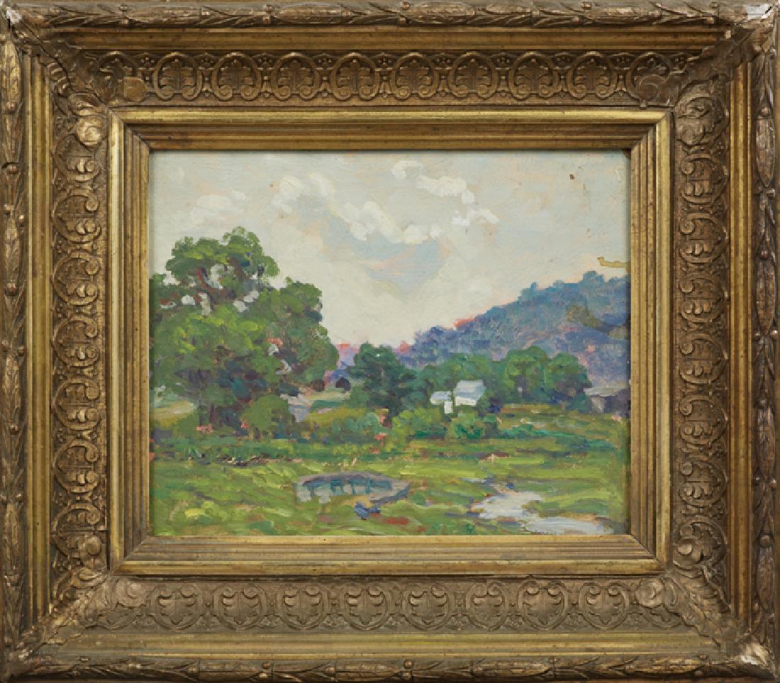 Attr. to James McRickard (1872- ), "Landscape," 20th (1 of 2)