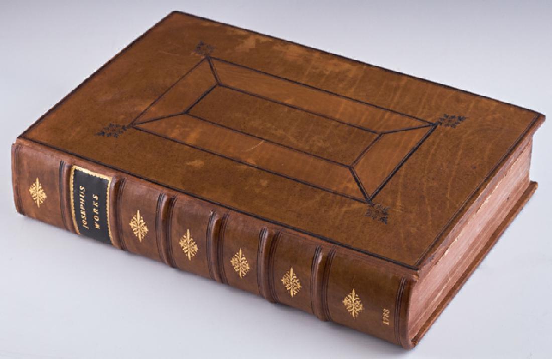 Book-"The Works of Flavius Josephus," 1733, London, by (1 of 1)