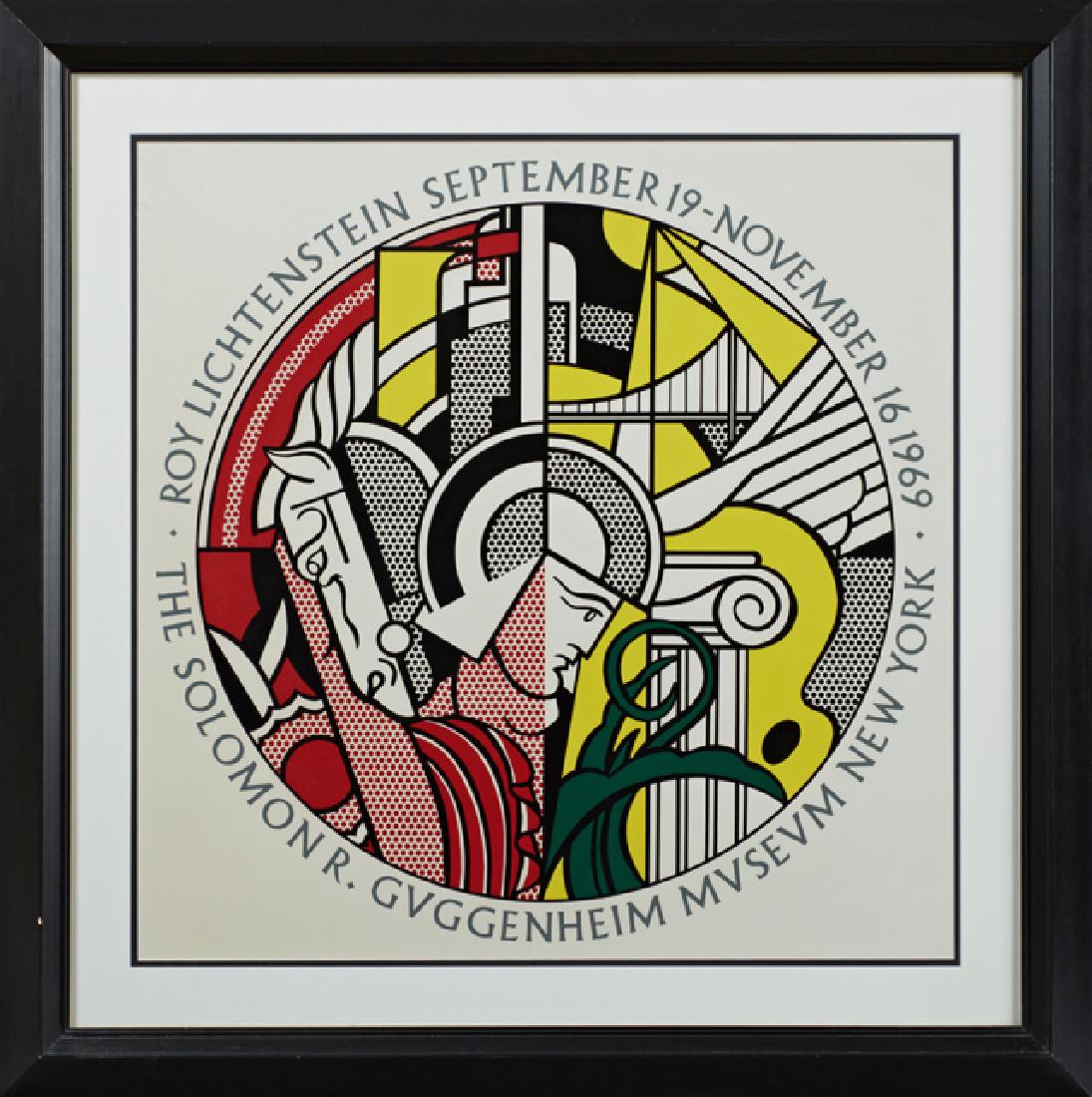 Roy Lichtenstein Exhibition Poster, 1969, for the (1 of 1)