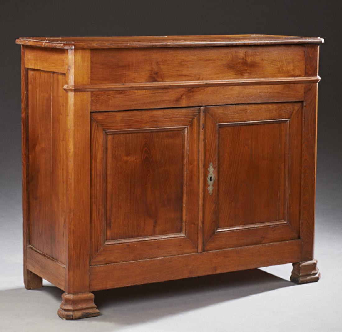 French Louis Philippe Style Carved Oak Sideboard, c. (1 of 2)