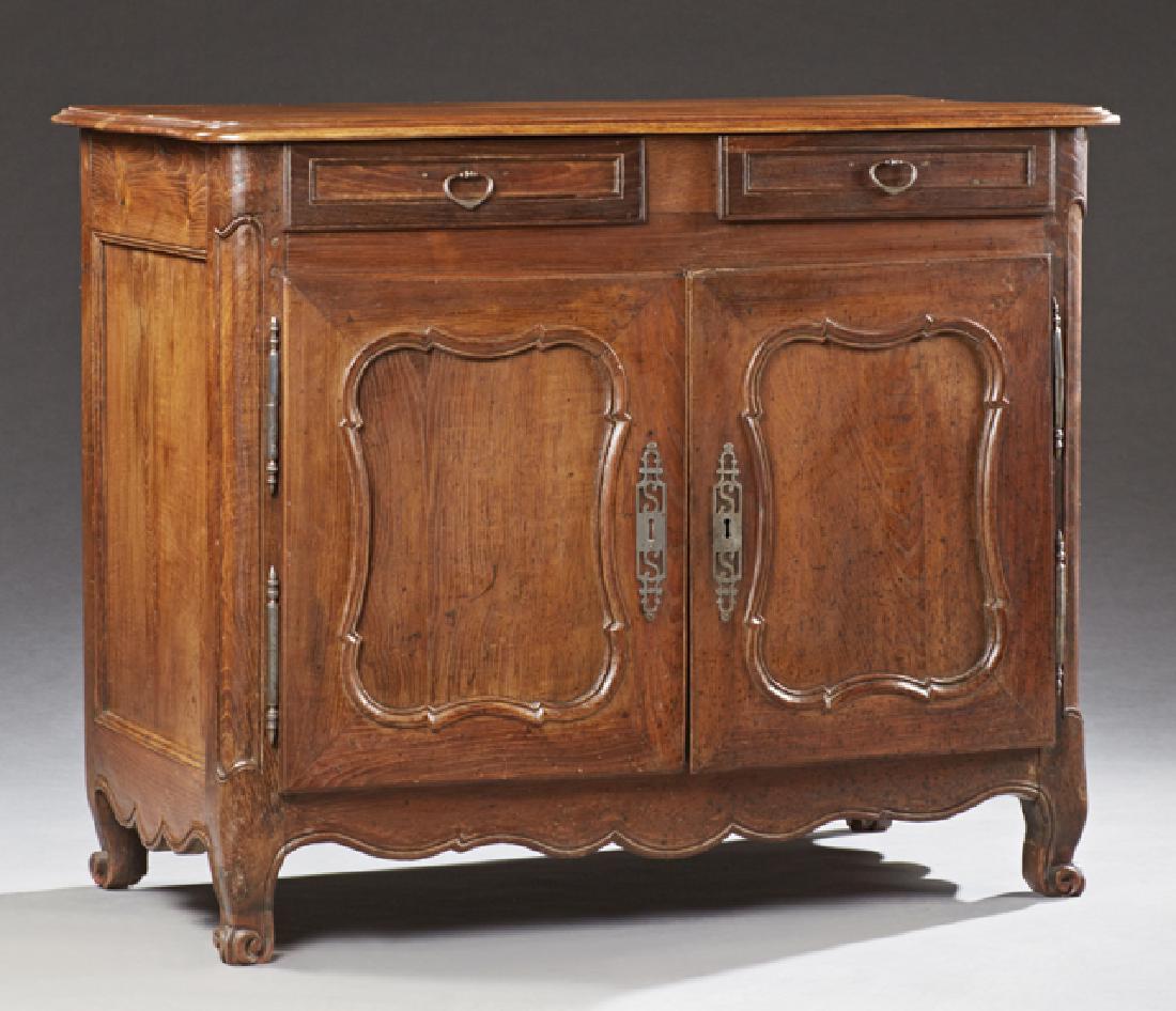 French Louis XV Style Carved Oak Commode, c. 1900, the (1 of 1)