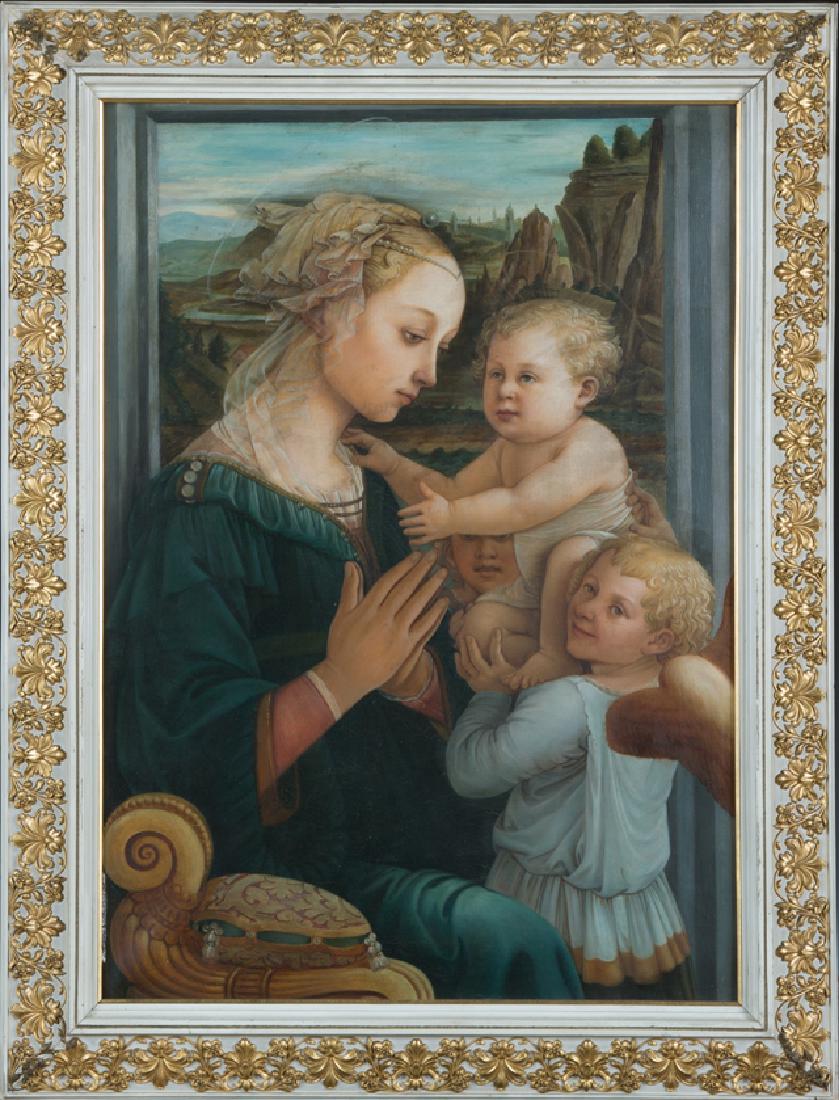 After Filippo Lippi (1406-1469, Italian)," Madonna and (1 of 1)