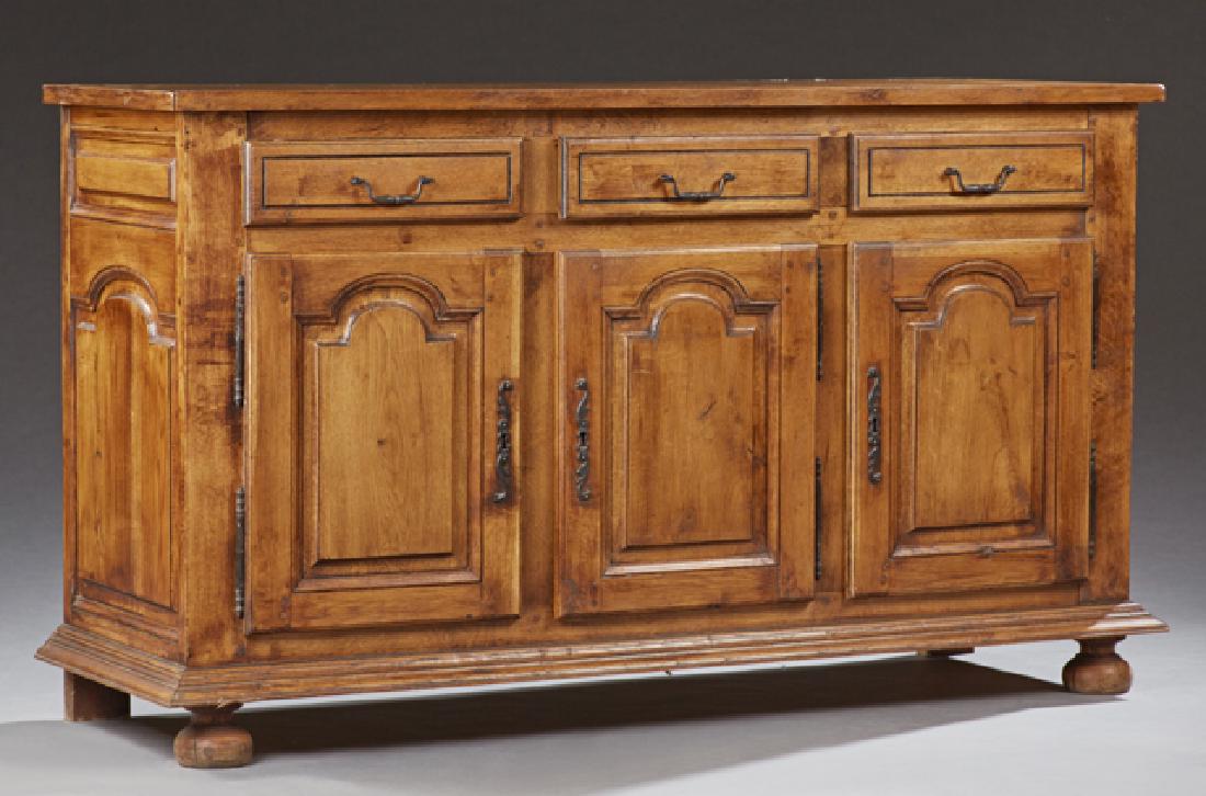 French Provincial Louis XVI Style Oak Sideboard, 20th (1 of 1)