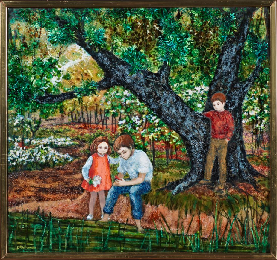 Pauly D'Orlando (1915-1978, New Orleans), "Three (1 of 1)