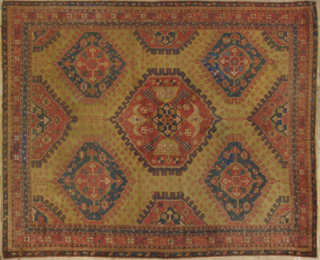 Turkish Oushak Carpet, 13' x 16' 2. Provenance: (1 of 1)