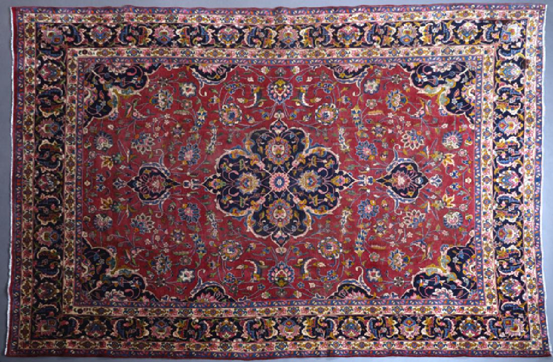Mashad Carpet, 13' 5 x 9' 9. (1 of 1)