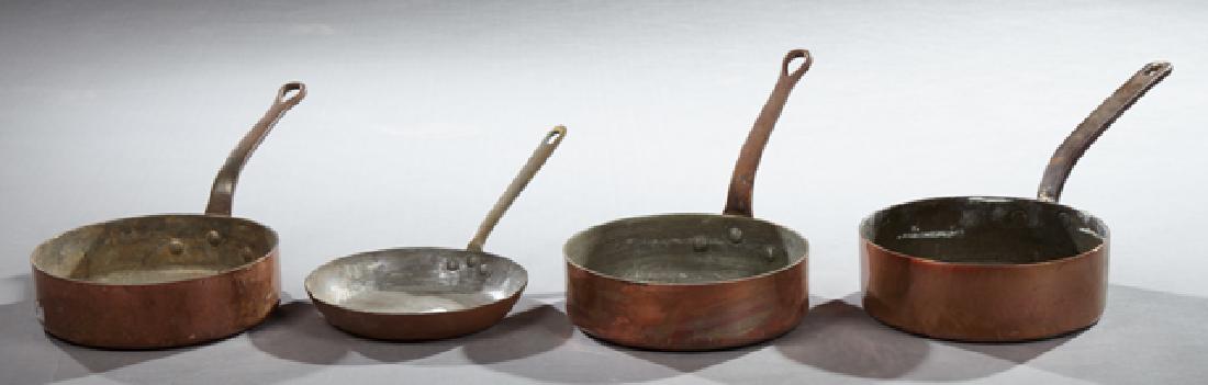 Group of Four Pieces of French Copper Cookware, early (1 of 1)