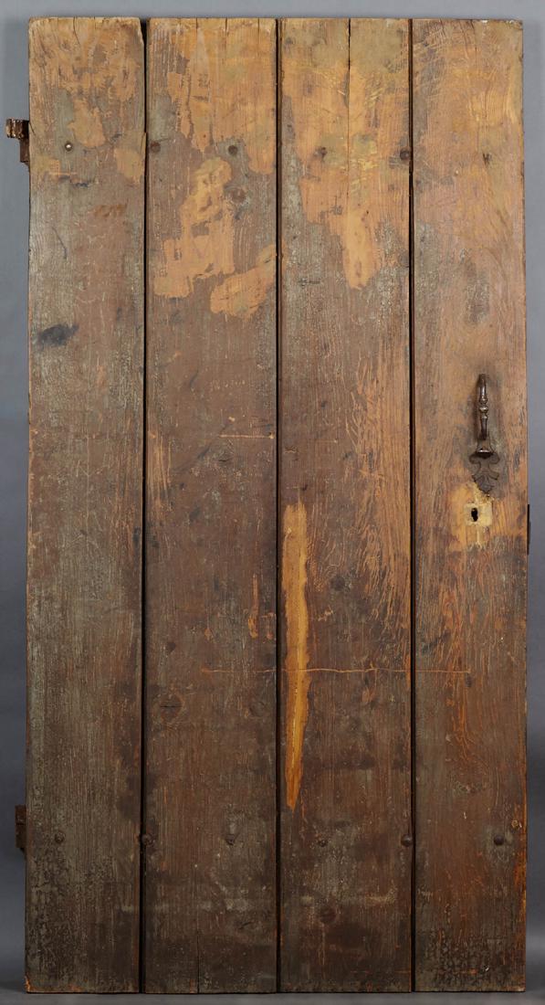 French Provincial Rustic Pine Door, 19th c., of four (1 of 1)