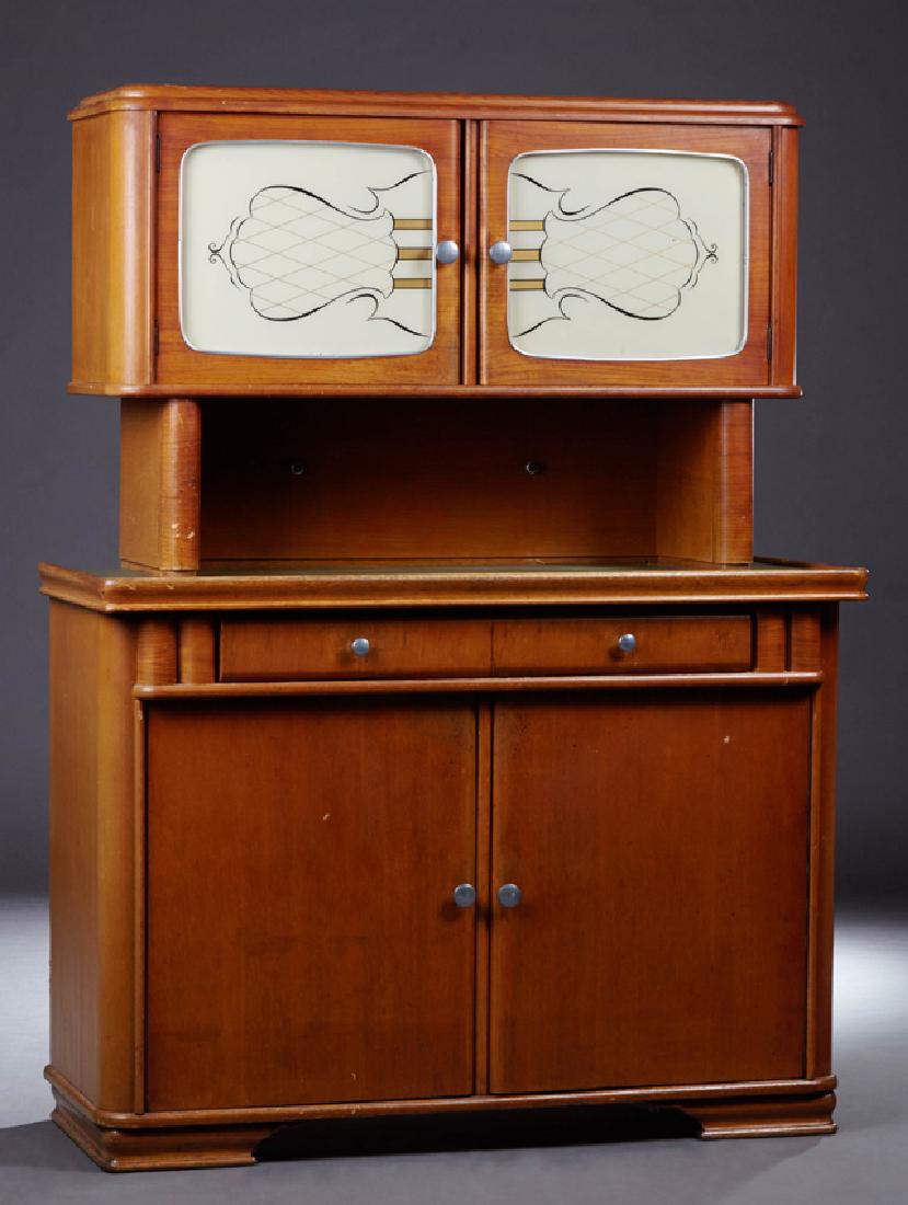 French Art Deco Kitchen Cabinet C 1940 The Rounded Nov 18