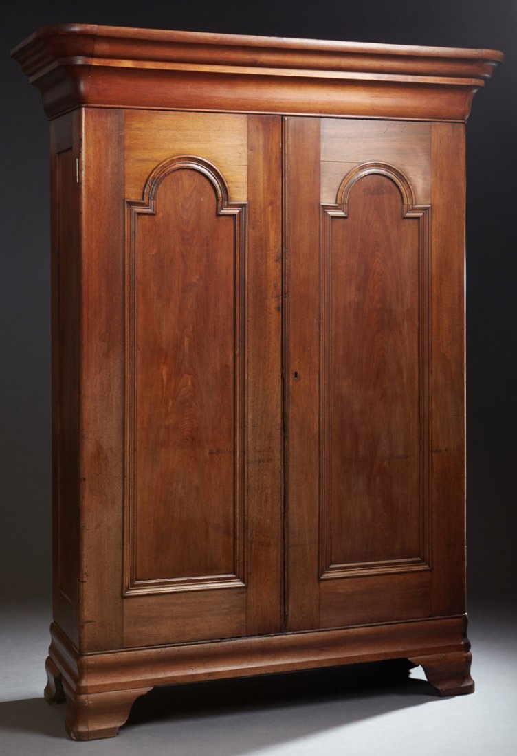 American Late Victorian Carved Walnut Armoire, 19th c., (1 of 1)
